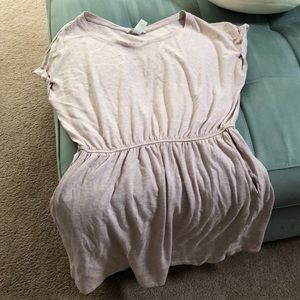 Light pink cotton dress